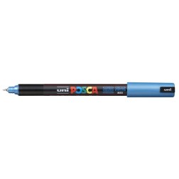 ROTUL-UNI-POSCA PC-1MR AZUL METALICO