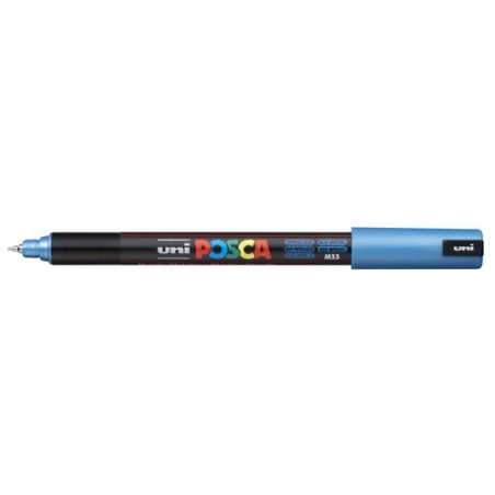 ROTUL-UNI-POSCA PC-1MR AZUL METALICO