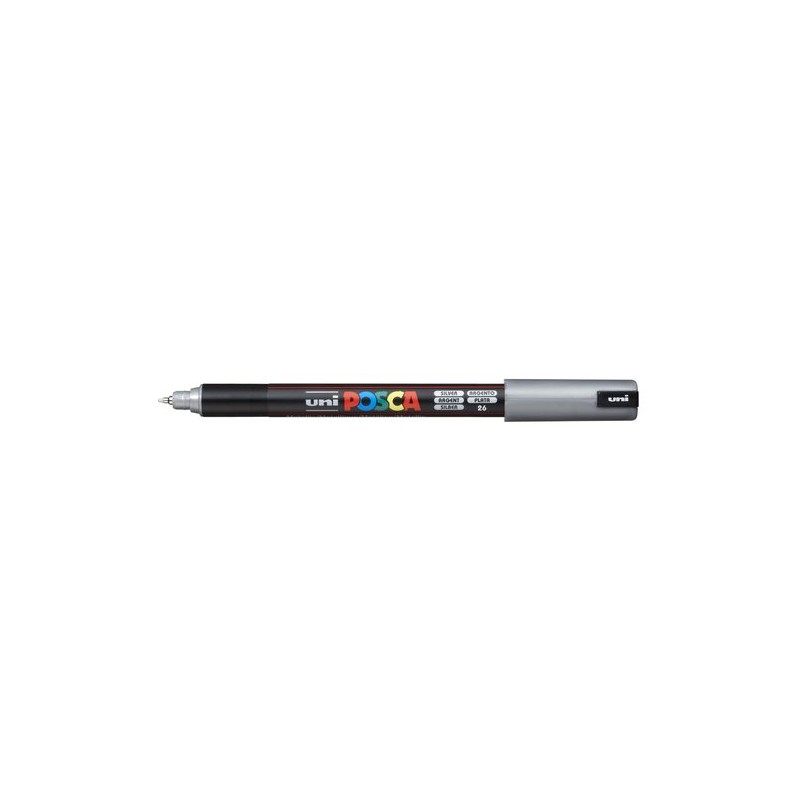ROTUL-UNI-POSCA PC-1MR PLATA