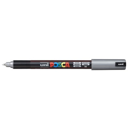 ROTUL-UNI-POSCA PC-1MR PLATA