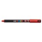 ROTUL-UNI-POSCA PC-1MR ROJO