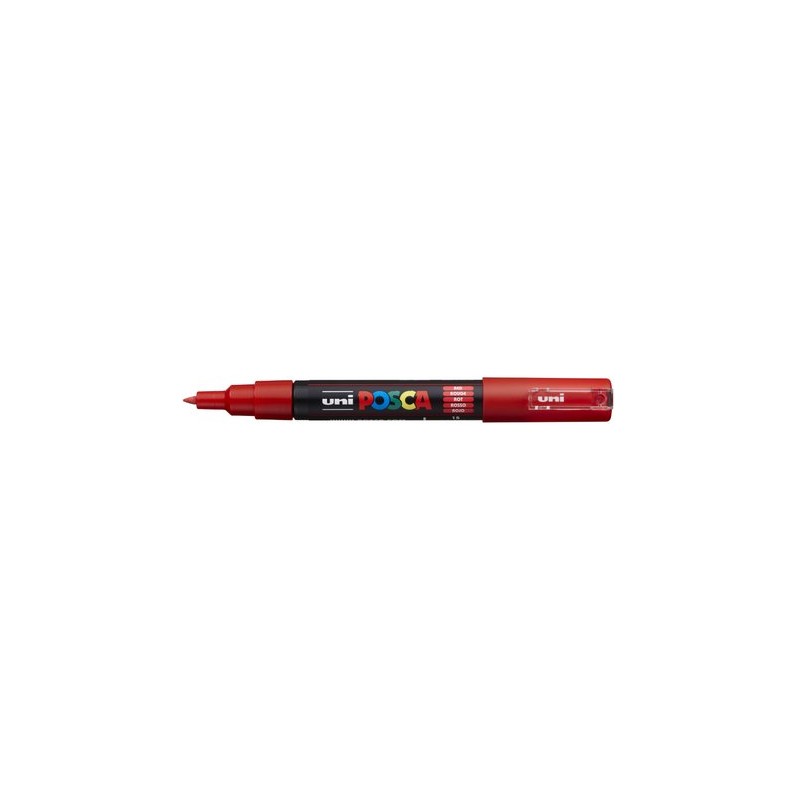 ROTUL-UNI-POSCA PC-1M ROJO