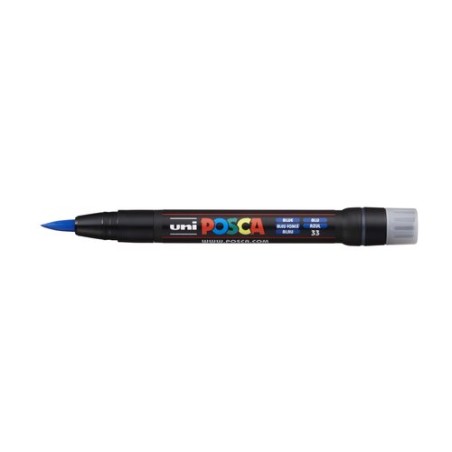 ROTUL-UNI-POSCA PCF-350 PINCEL AZUL