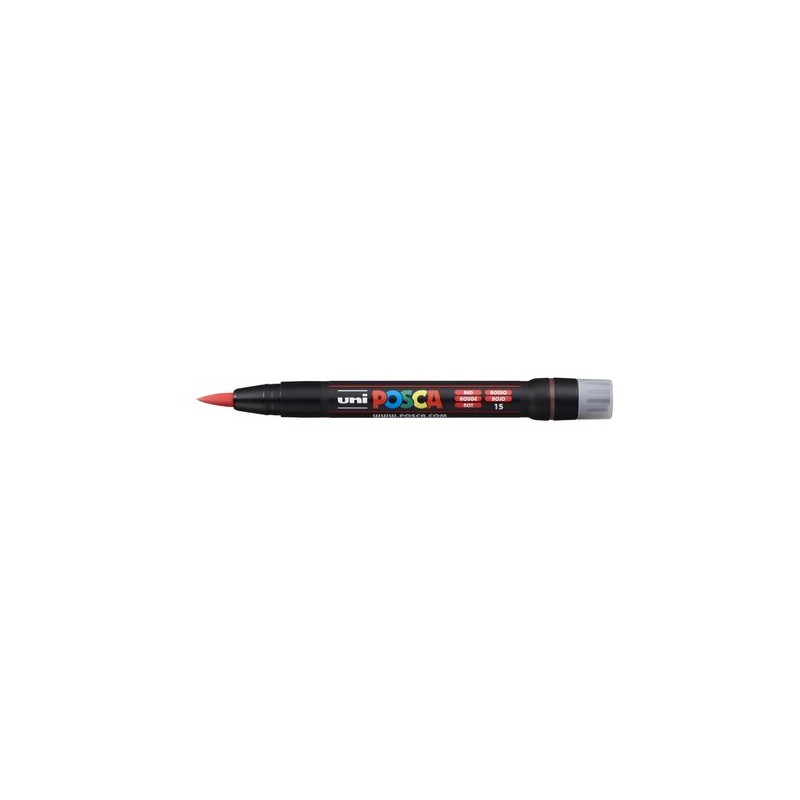 ROTUL-UNI-POSCA PCF-350 PINCEL ROJO
