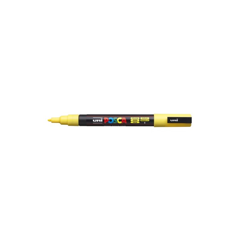 ROTUL-UNI-POSCA PC-3M AMARILLO