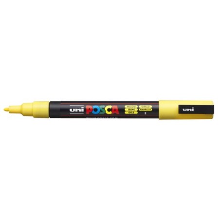ROTUL-UNI-POSCA PC-3M AMARILLO