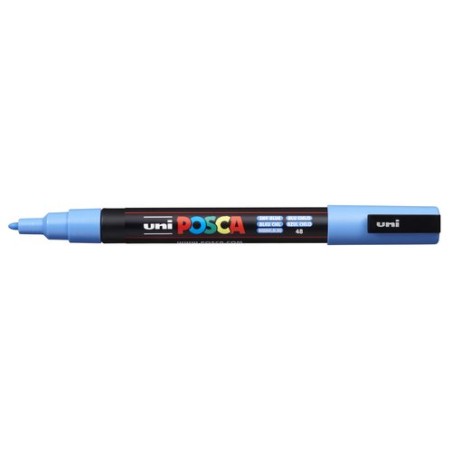 ROTUL-UNI-POSCA PC-3M AZUL CIELO