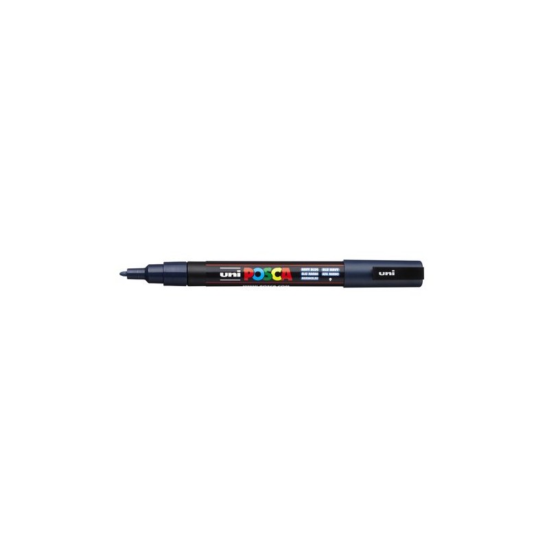 ROTUL-UNI-POSCA PC-3M AZUL MARINO