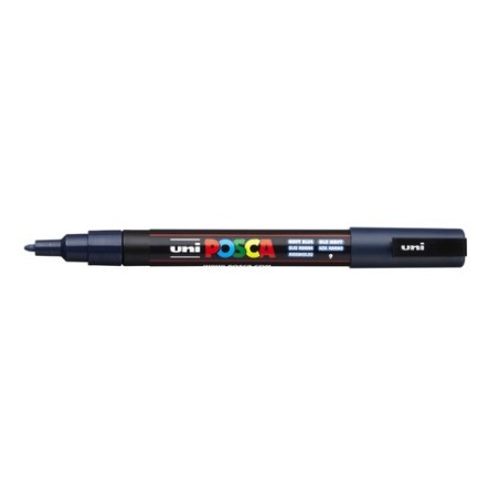 ROTUL-UNI-POSCA PC-3M AZUL MARINO