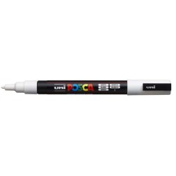 ROTUL-UNI-POSCA PC-3M BLANCO
