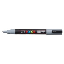 ROTUL-UNI-POSCA PC-3M GRIS