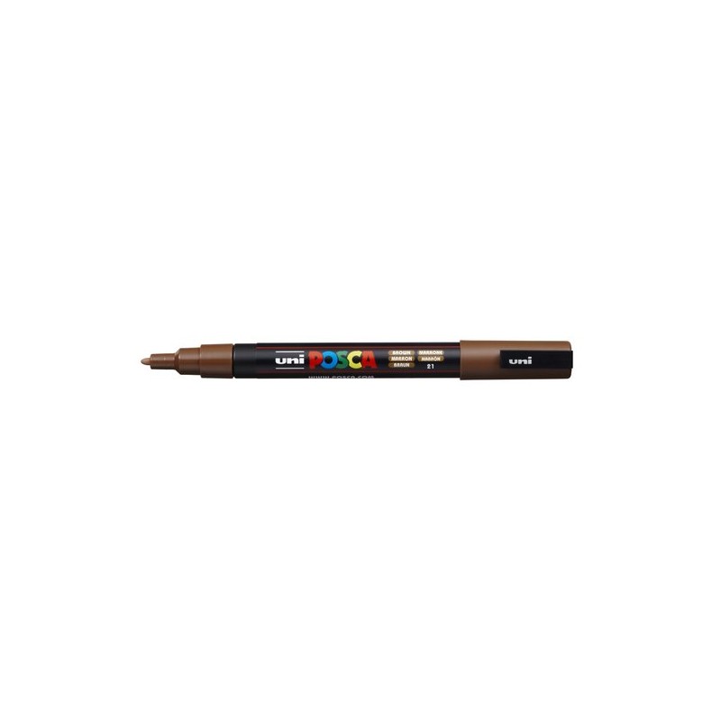 ROTUL-UNI-POSCA PC-3M MARRON