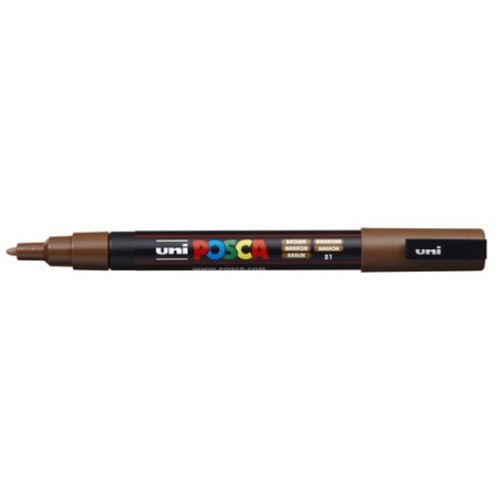 ROTUL-UNI-POSCA PC-3M MARRON