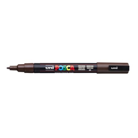 ROTUL-UNI-POSCA PC-3M MARRON OSCURO