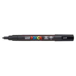 ROTUL-UNI-POSCA PC-3M NEGRO