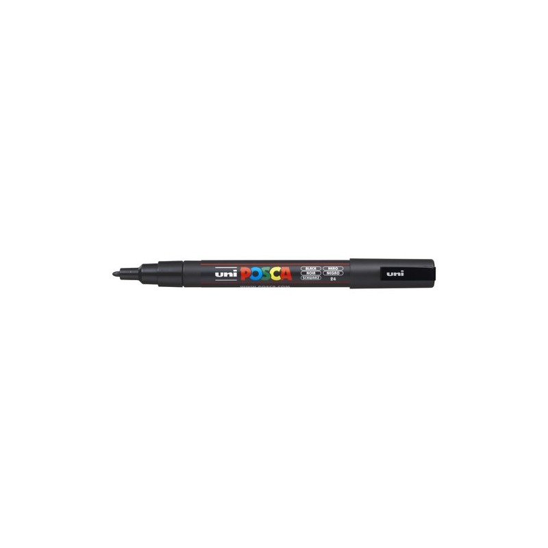 ROTUL-UNI-POSCA PC-3M NEGRO
