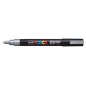 ROTUL-UNI-POSCA PC-3M PLATA