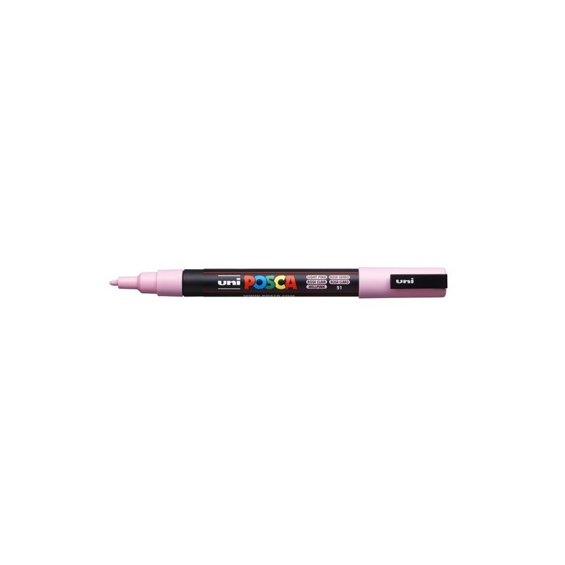 ROTUL-UNI-POSCA PC-3M ROSA CLARO