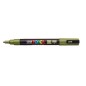 ROTUL-UNI-POSCA PC-3M VERDE KAKI