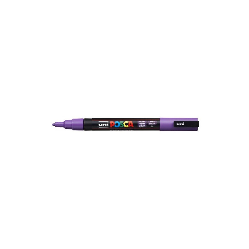ROTUL-UNI-POSCA PC-3M VIOLETA