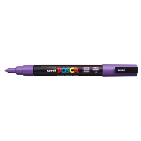 ROTUL-UNI-POSCA PC-3M VIOLETA
