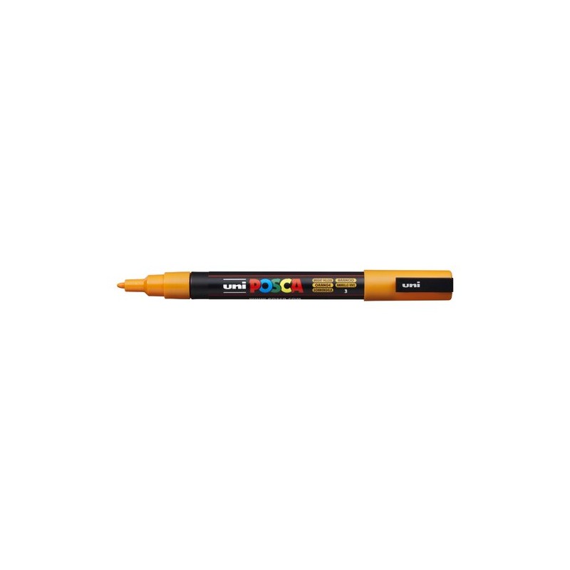 ROTUL-UNI-POSCA PC-3M NARANJA MEDIO