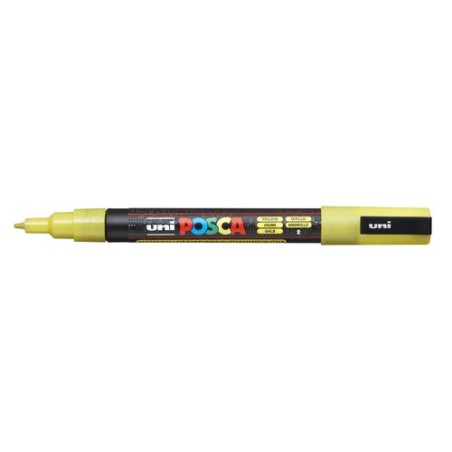 ROTUL-UNI-POSCA PC-3ML AMARILLO
