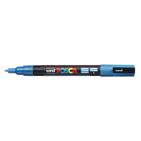 ROTUL-UNI-POSCA PC-3ML AZUL CLARO