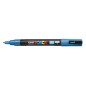 ROTUL-UNI-POSCA PC-3ML AZUL CLARO