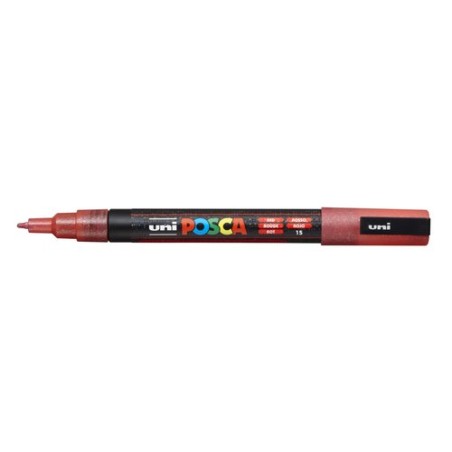 ROTUL-UNI-POSCA PC-3ML ROJO