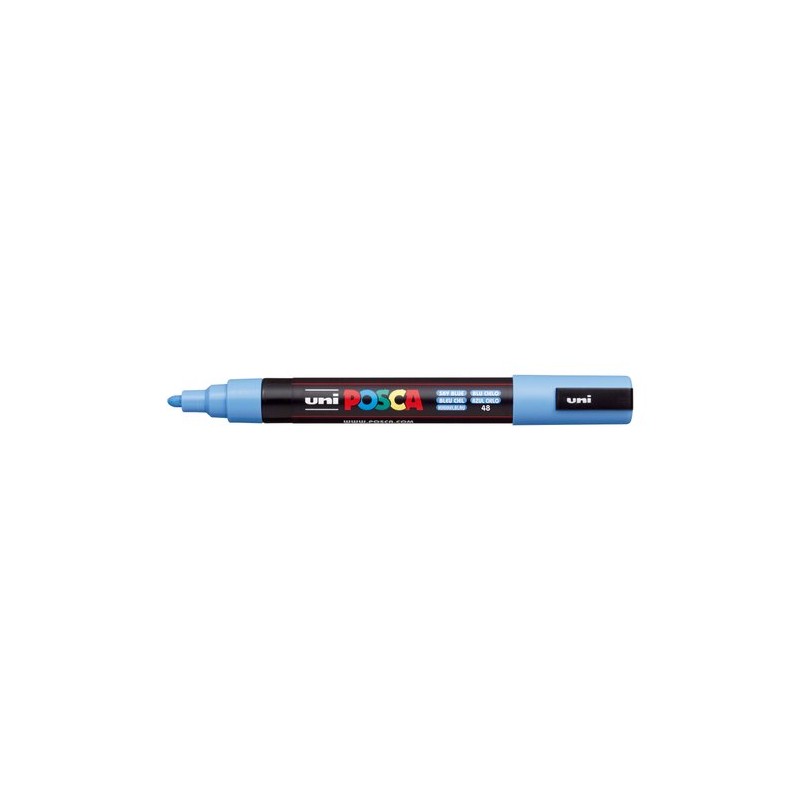 ROTUL-UNI-POSCA PC-5M AZUL CIELO