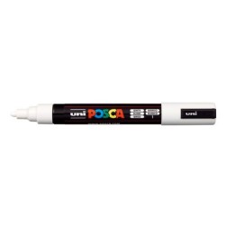 ROTUL-UNI-POSCA PC-5M BLANCO