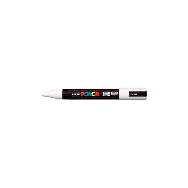 ROTUL-UNI-POSCA PC-5M BLANCO