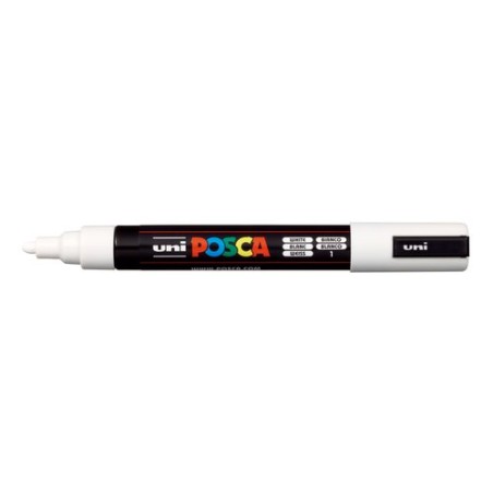 ROTUL-UNI-POSCA PC-5M BLANCO