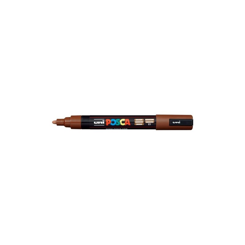 ROTUL-UNI-POSCA PC-5M MARRON