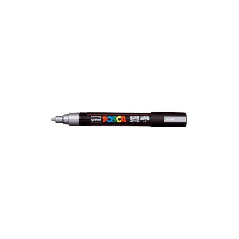 ROTUL-UNI-POSCA PC-5M PLATA