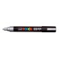 ROTUL-UNI-POSCA PC-5M PLATA