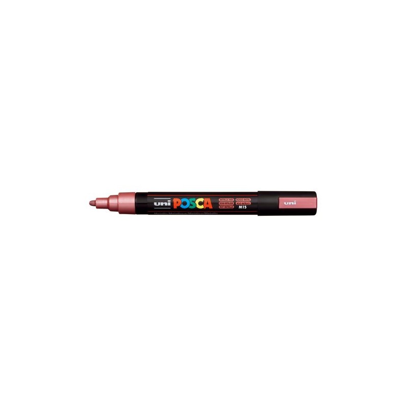 ROTUL-UNI-POSCA PC-5M ROJO METALICO
