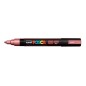 ROTUL-UNI-POSCA PC-5M ROJO METALICO