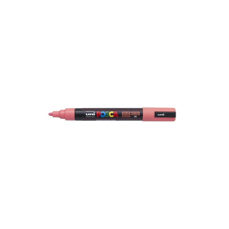ROTUL-UNI-POSCA PC-5M ROSA CORAL