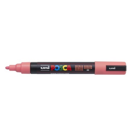 ROTUL-UNI-POSCA PC-5M ROSA CORAL