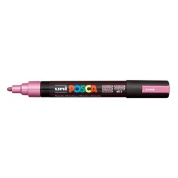 ROTUL-UNI-POSCA PC-5M ROSA METALICO
