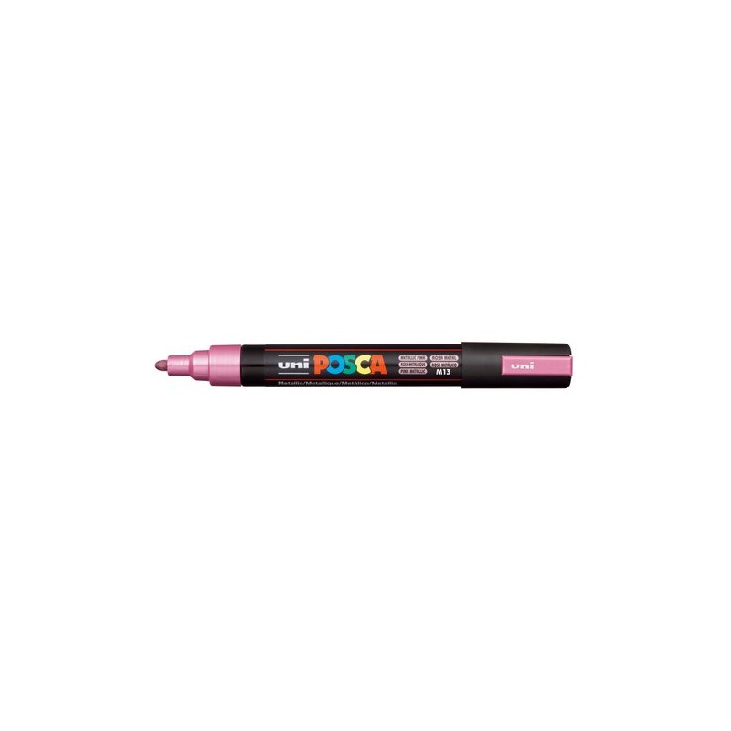 ROTUL-UNI-POSCA PC-5M ROSA METALICO