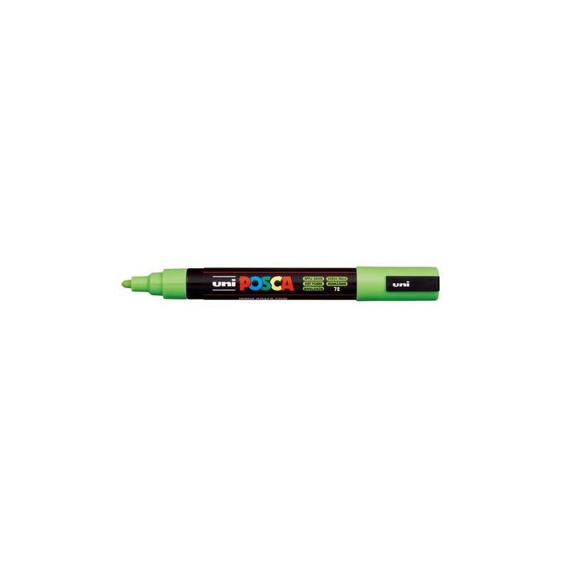 ROTUL-UNI-POSCA PC-5M VERDE MANZANA