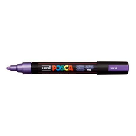ROTUL-UNI-POSCA PC-5M VIOLETA METALICO