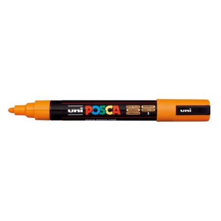 ROTUL-UNI-POSCA PC-5M NARANJA MEDIO
