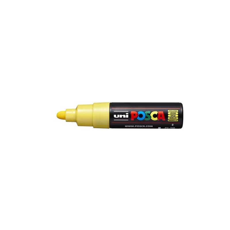 ROTUL-UNI-POSCA PC-7M AMARILLO