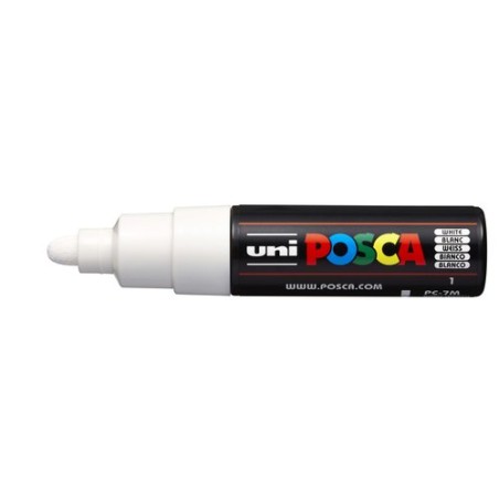 ROTUL-UNI-POSCA PC-7M BLANCO
