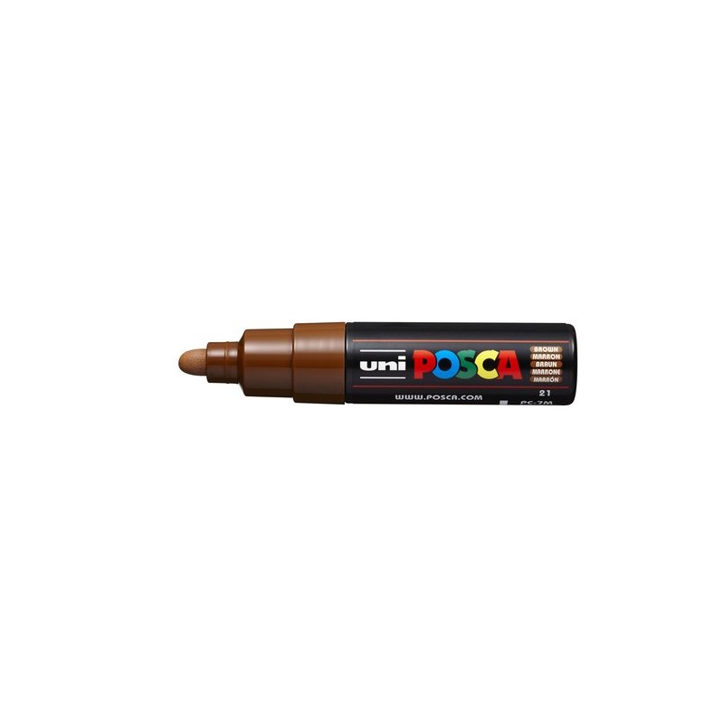 ROTUL-UNI-POSCA PC-7M MARRON