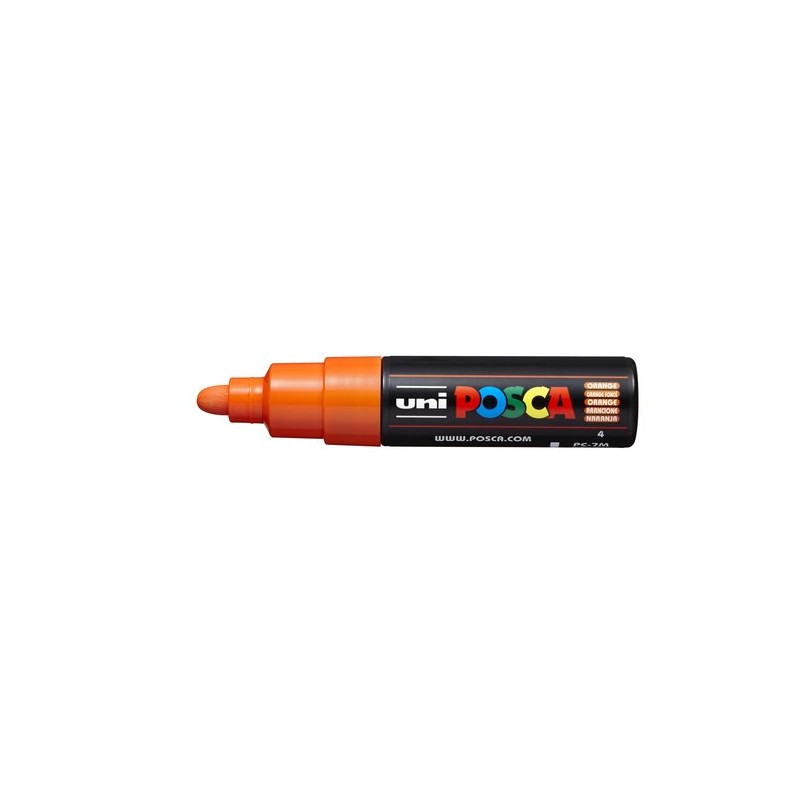 ROTUL-UNI-POSCA PC-7M NARANJA